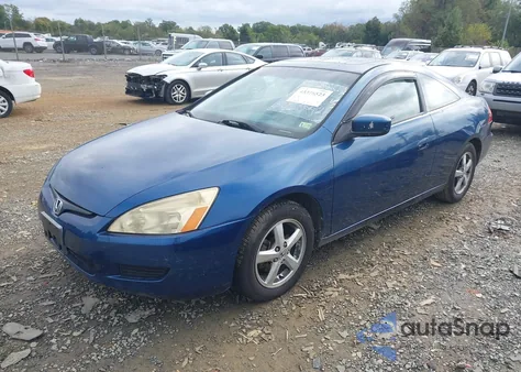 2003 Honda Accord 2.4 Ex из США, поврежденный, VIN 1HGCM72663A006820